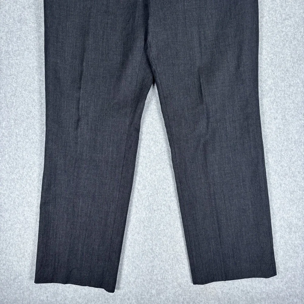 Banana Republic Dress Pants Mens 36x30 Dark Charcoal 100% Wool Tailored Fit